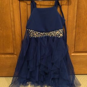 Blue formal dress
